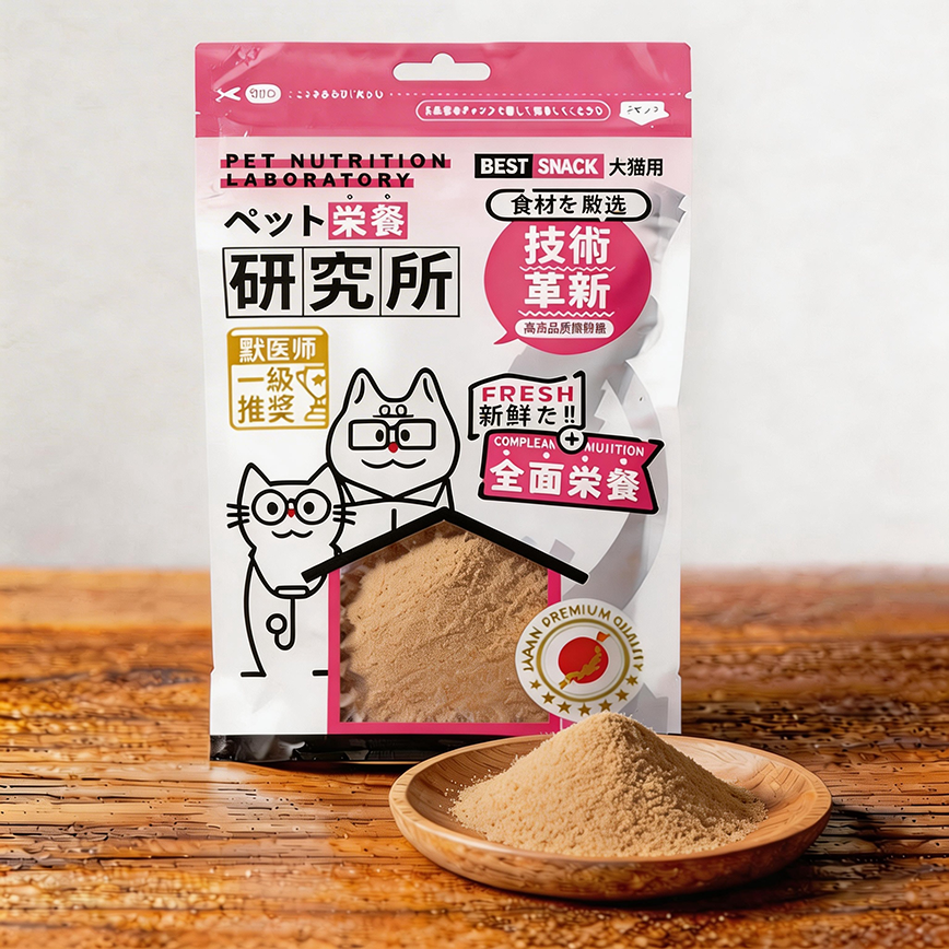 Pet Lab 嚴選貓狗零食 凍乾小食 三文魚粉 50g (拌糧用)