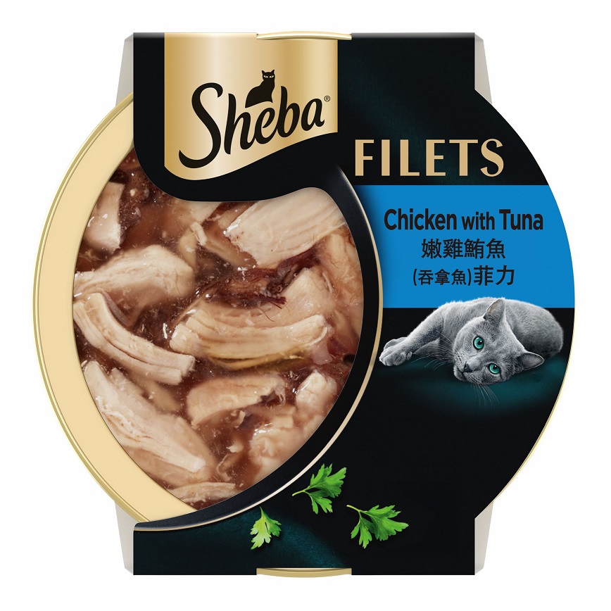 Sheba 菲力餐盒系列 嫩雞鮪魚 60g (60018367)