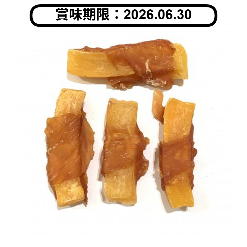 Nasami 狗零食 風乾小食系列 雞肉繞番薯乾 1kg (NS-1016) (賞味期限 2026.06.30) 圖 1