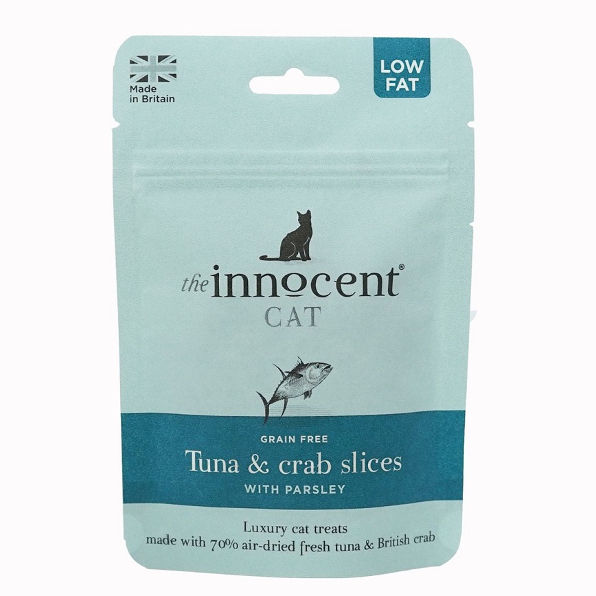 The Innocent Hound 貓零食 風乾小食 吞拿魚及蟹 70g