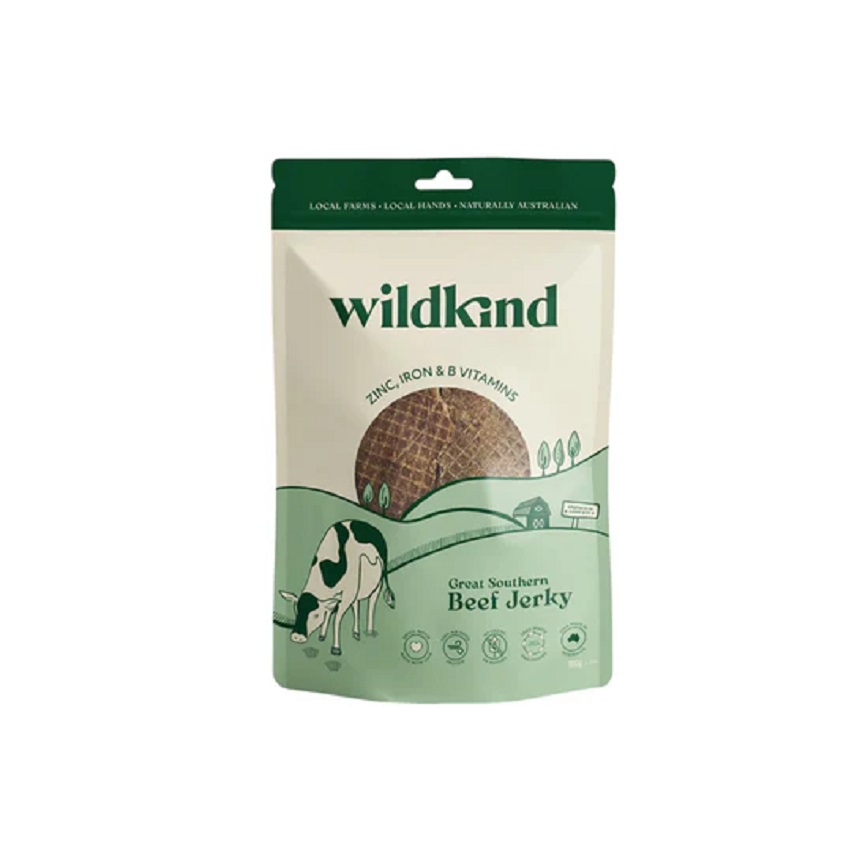 Wildkind 狗零食 風乾小食 牛肉乾 100g