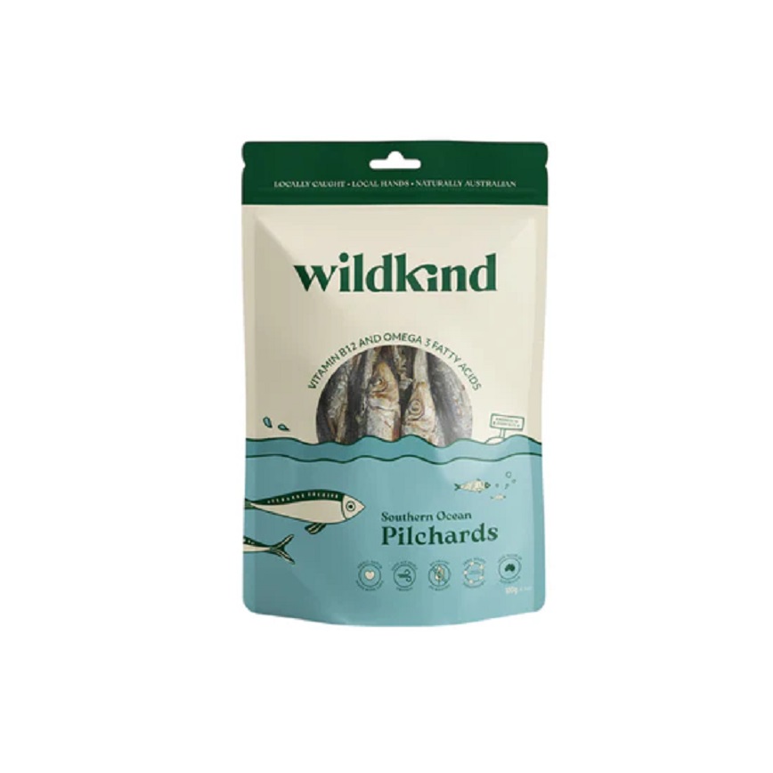 Wildkind 狗零食 風乾小食 原條沙丁魚乾 100g