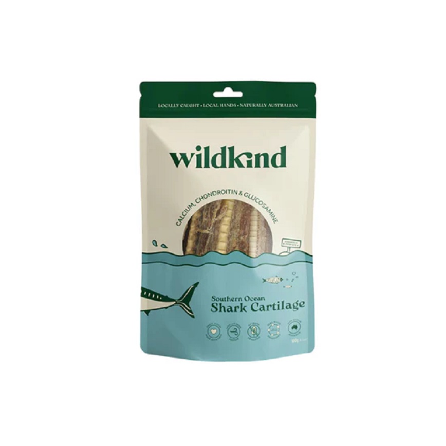 Wildkind 狗零食 風乾小食 鯊魚骨 100g