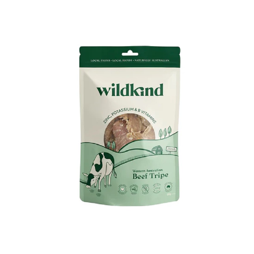 Wildkind 狗零食 風乾小食 牛肚乾 100g
