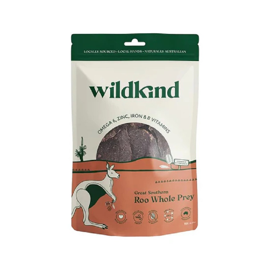Wildkind 狗零食 風乾小食 原隻袋鼠肉乾 750g