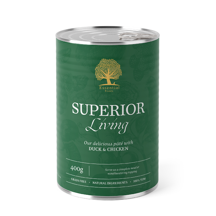 Essential Foods 易膳 狗罐頭 主食罐 完美品質生活 Superior Living 400g (5031) (歐盟版)