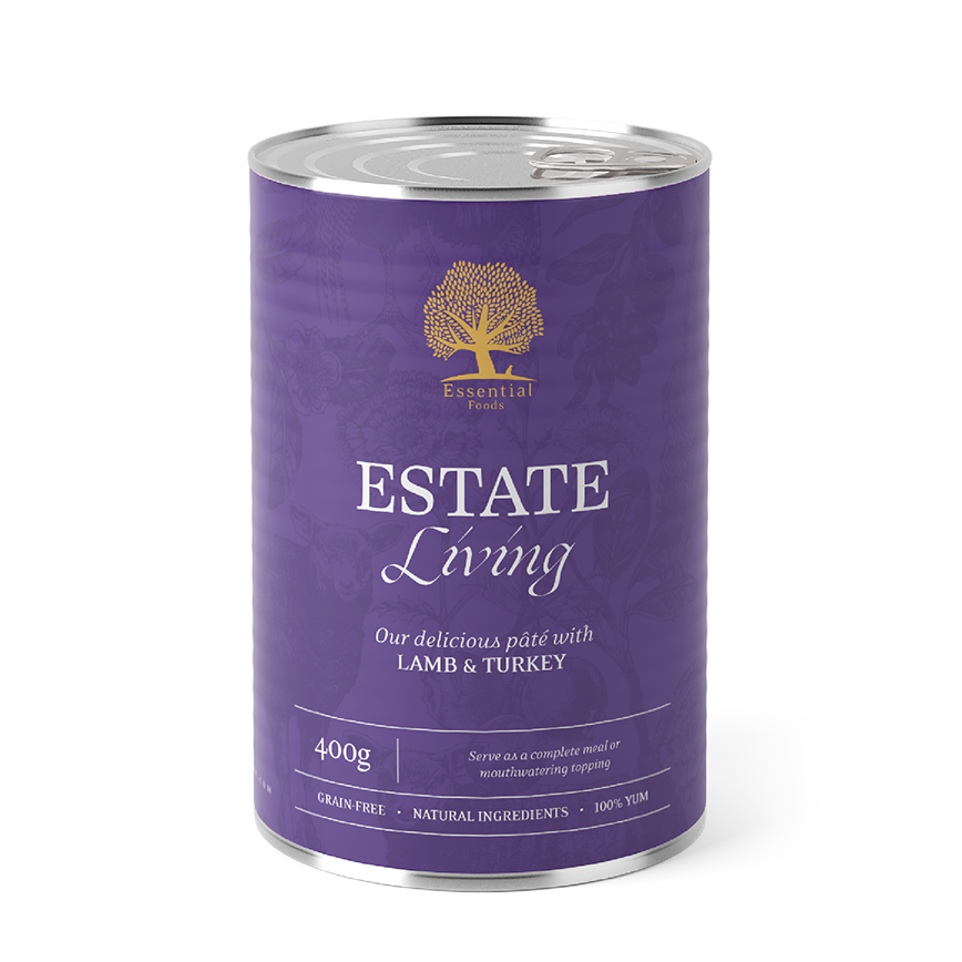 Essential Foods 易膳 狗罐頭 主食罐 完美狀態生活 Estate Living 400g (5051) (歐盟版)