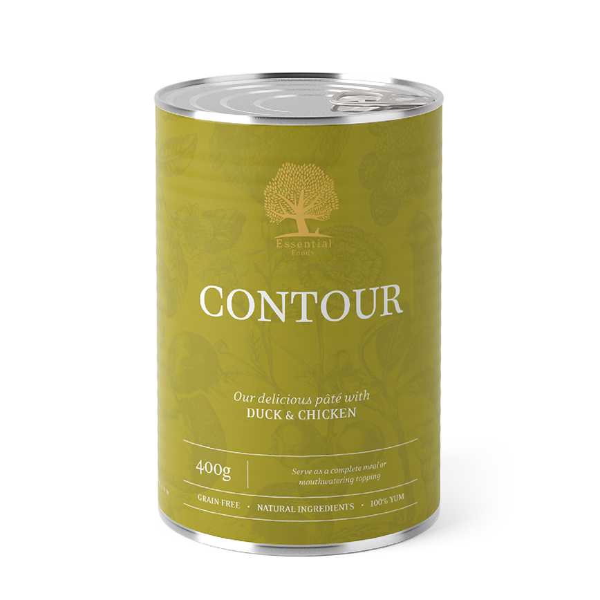 Essential Foods 易膳 狗罐頭 主食罐 線條美 Contour 400g (5081) (歐盟版)