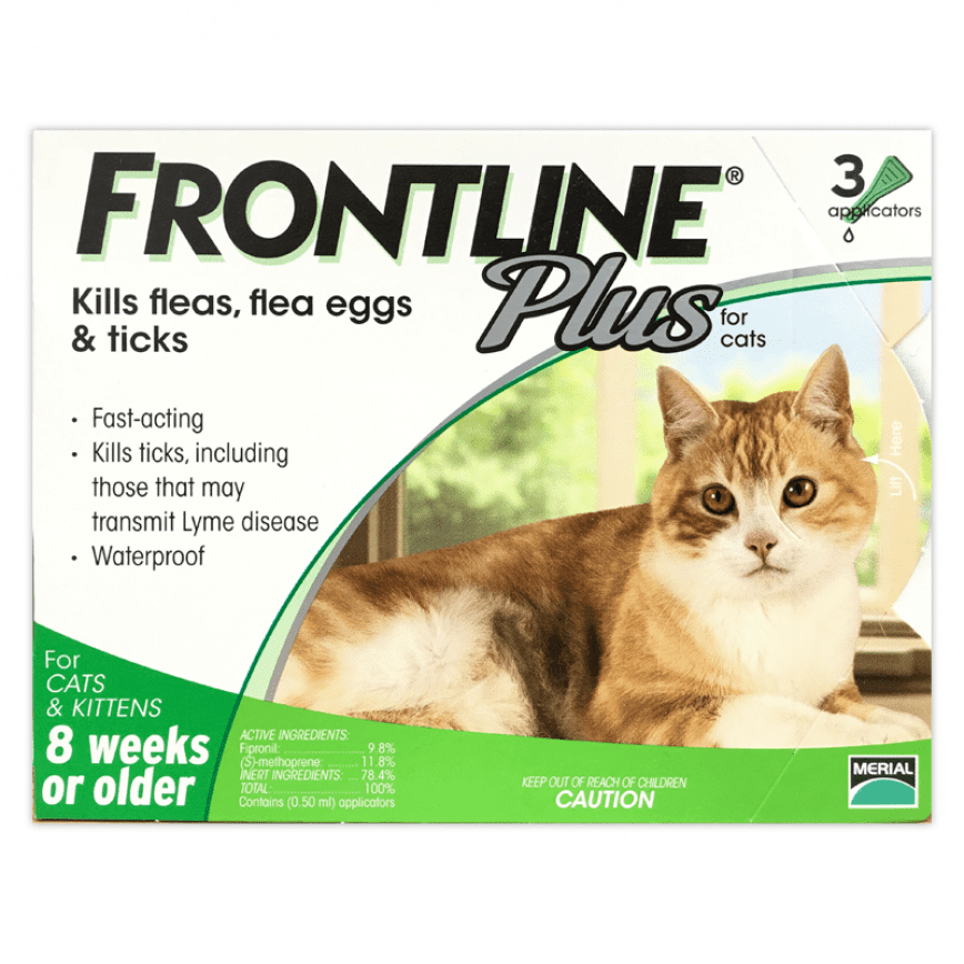 FRONTLINE Plus for Cats & Kittens 貓用殺蝨滴 (FPCAT) (TBS)