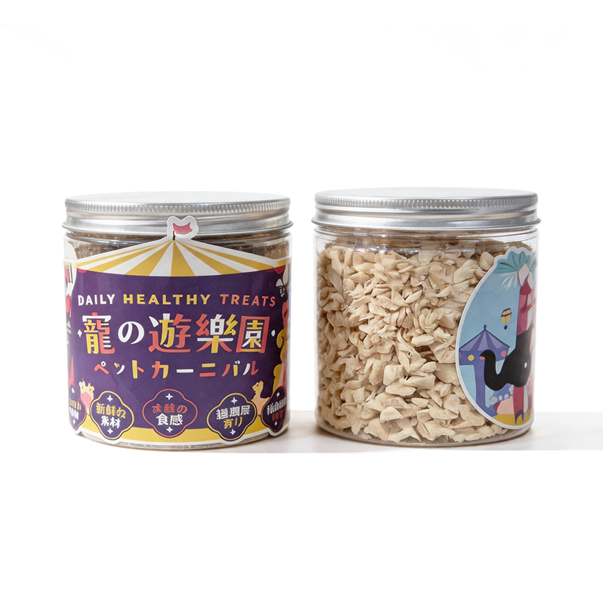 寵之遊樂園 拌糧凍乾 雞肉碎 130g
