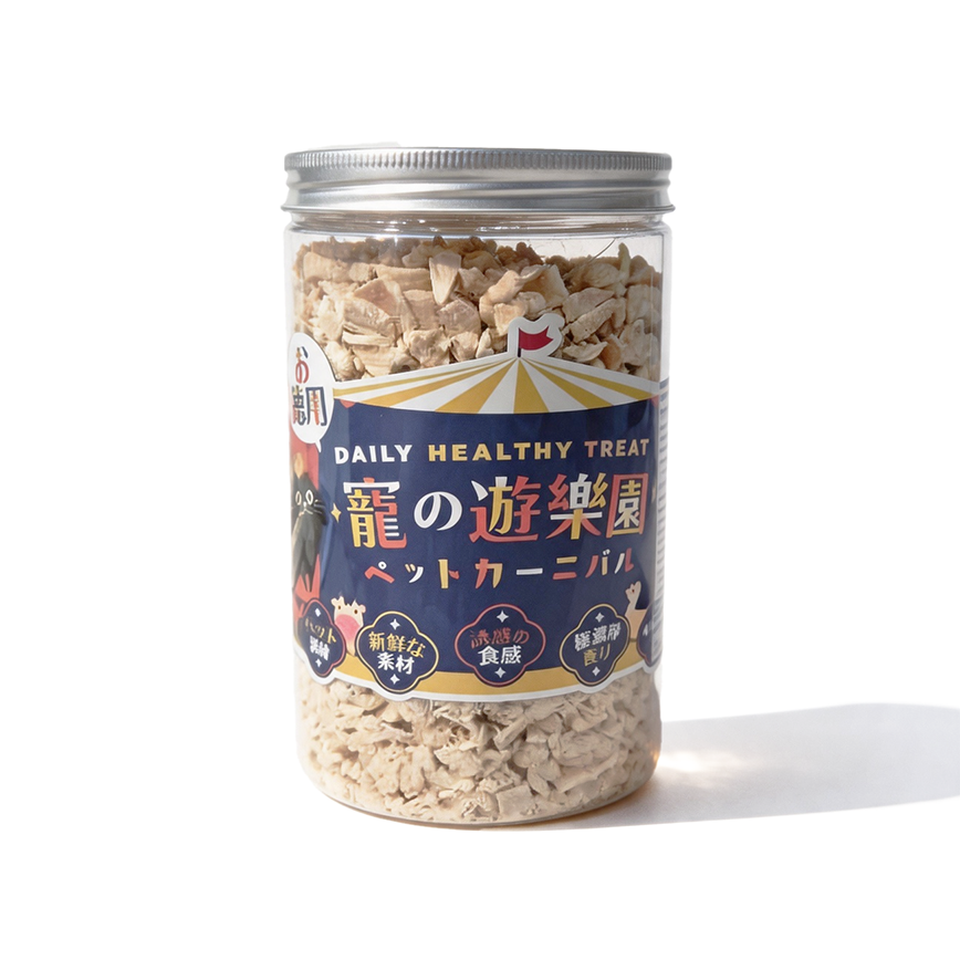 寵之遊樂園 拌糧凍乾 雞肉碎 200g