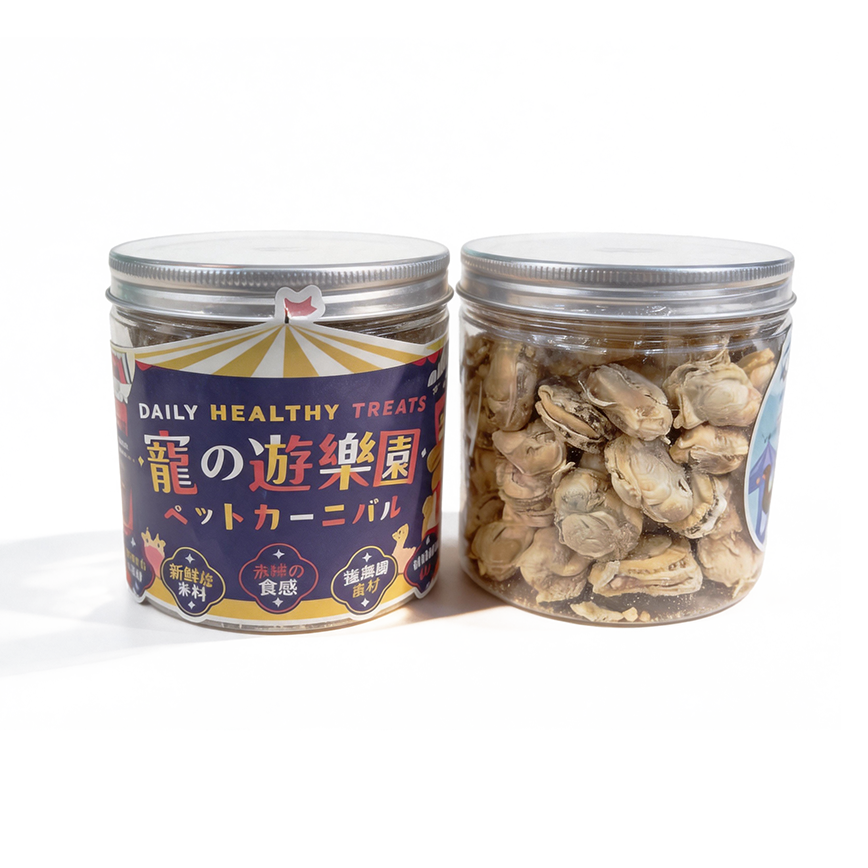 寵之遊樂園 凍乾 原粒帶子 100g
