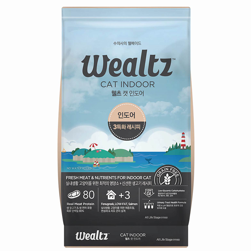 Wealtz 貓糧 全貓配方 全方位室內貓護理食譜 2.1kg (WCN7789)