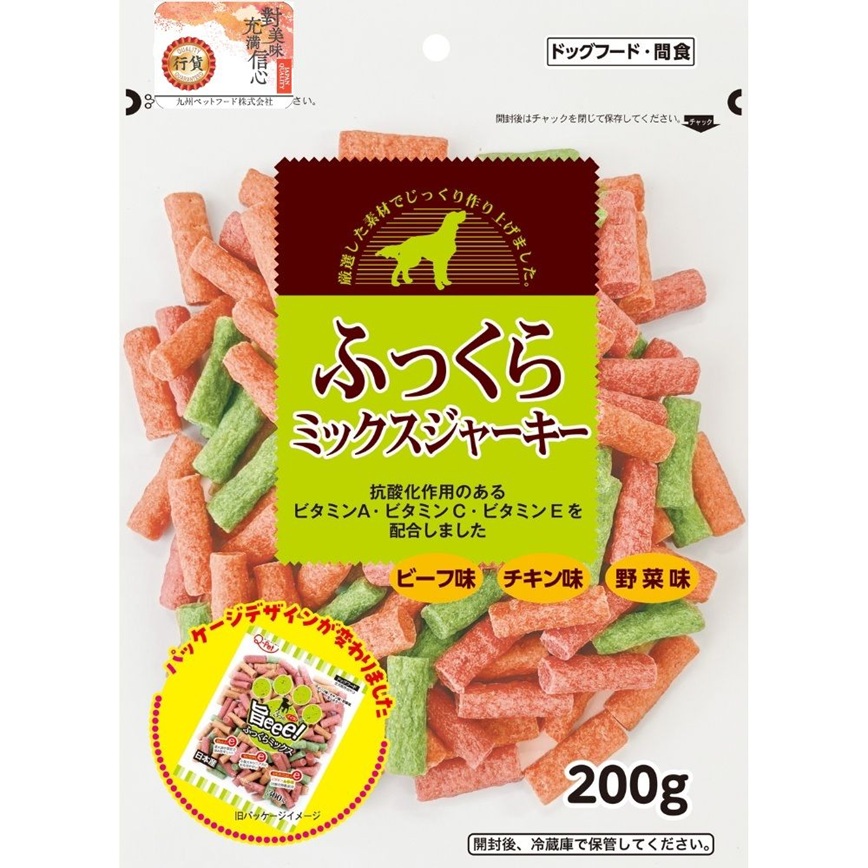 日本Q-Pet 狗小食 雞/牛/菜混味切條 200g (KQ2311)