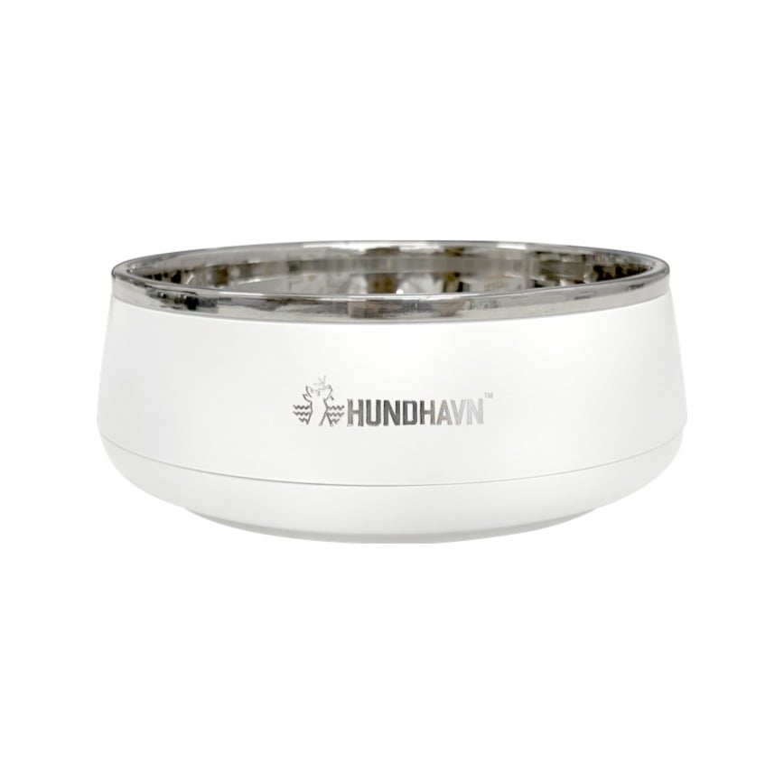 HUNDHAVN 犬用 防打翻不銹鋼寵物單狗碗 (P00217-1) 顔色隨機
