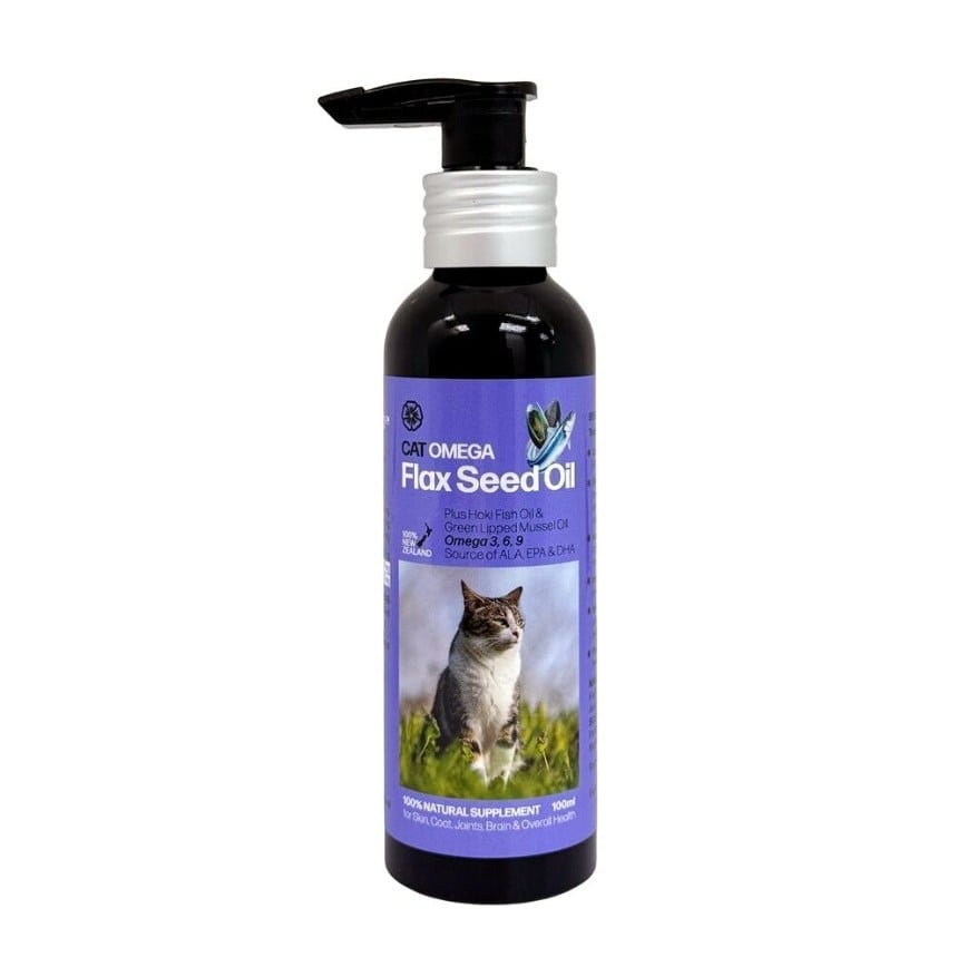 Fourflax Cat Omega 紐新蘭亞麻籽油 貓配方 100ml