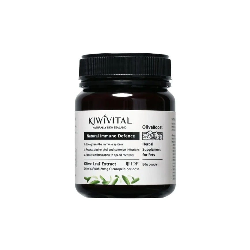 Kiwivital 貓犬用 OliveBoost 橄欖葉草療配方 80g