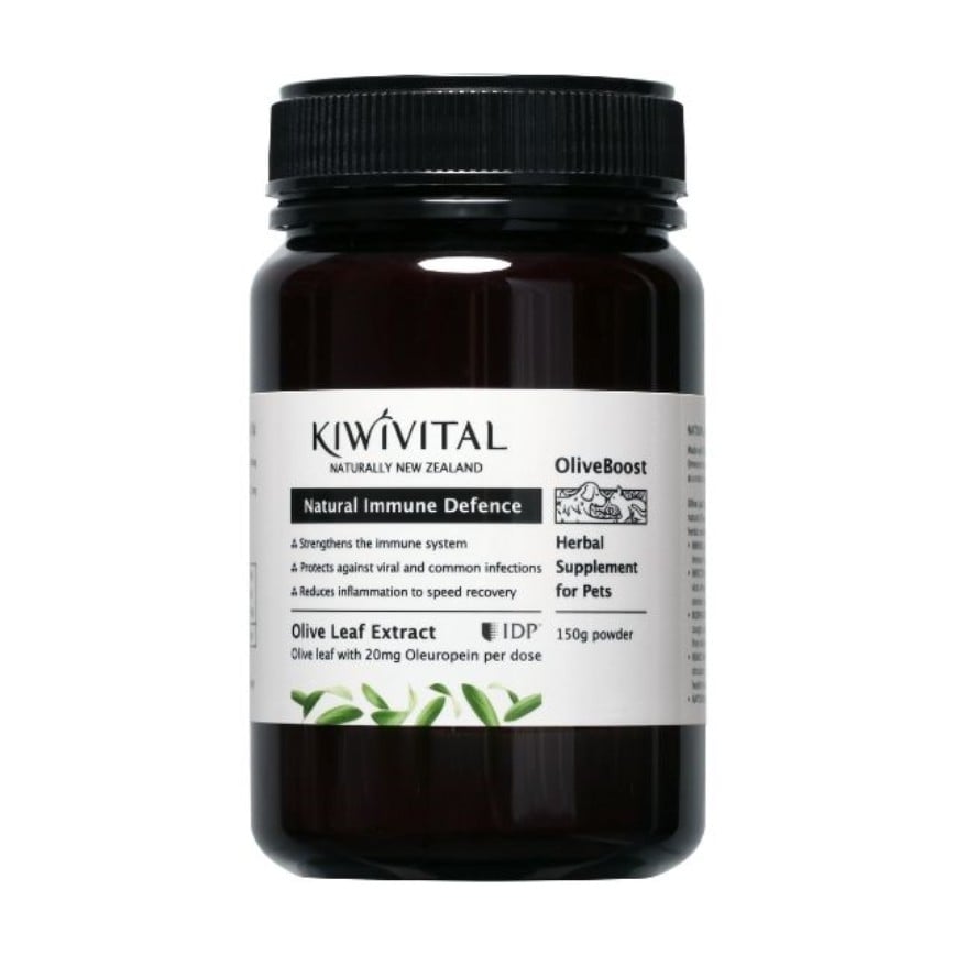 Kiwivital 貓犬用 OliveBoost 橄欖葉草療配方 150g