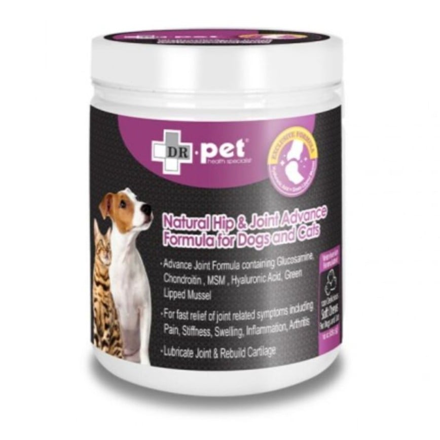 DR.pet 維骨素強化關節天然肉粒 120粒 (貓犬用) (DP0064A)