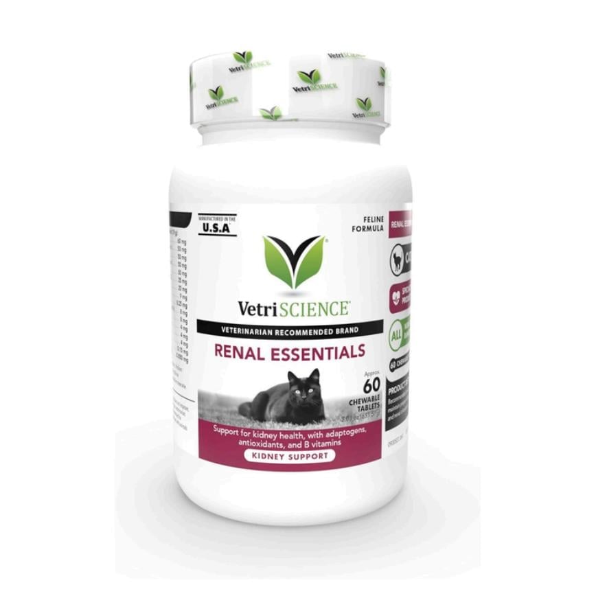 VetriScience 貓用 腎臟保健咀嚼片 60粒 (0900507.060)