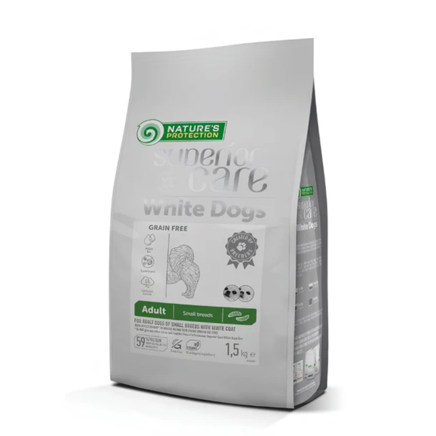 Nature's Protection 狗糧 去淚痕美毛配方 低敏昆蟲蛋白 小型成犬 10kg (WDIN3410K)