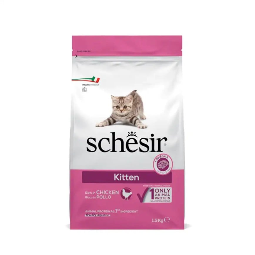 Schesir 貓糧 幼貓糧 天然雞肉配方 1.5kg (SCH76051)