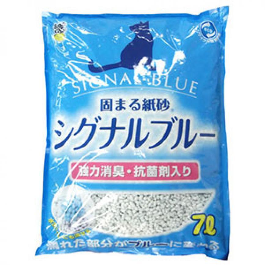 日本Super Cat強力消臭抗菌紙砂 7L (破損品)