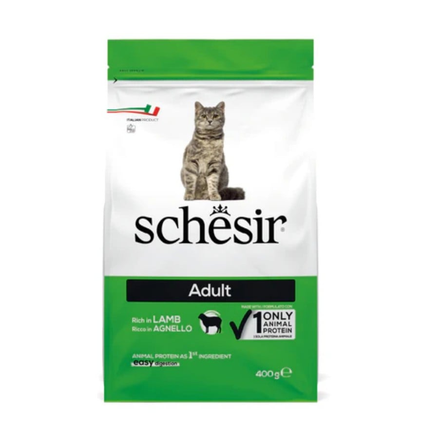 Schesir 貓糧 成貓糧 天然羊肉配方 400g (SCH76004)