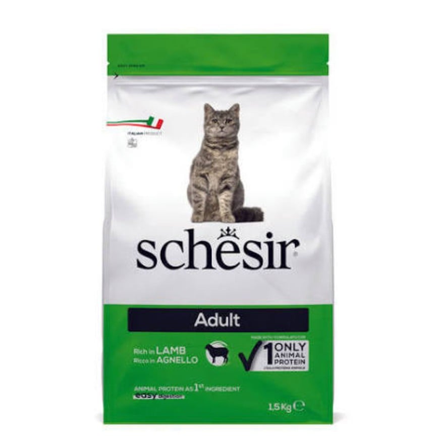 Schesir 貓糧 成貓糧 天然羊肉配方 1.5kg (SCH76054)