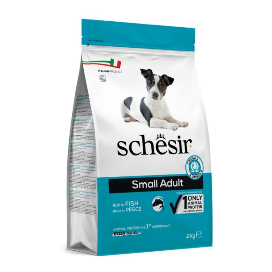 Schesir 狗糧 小型成犬糧 天然魚肉配方 2kg (SCH15012)