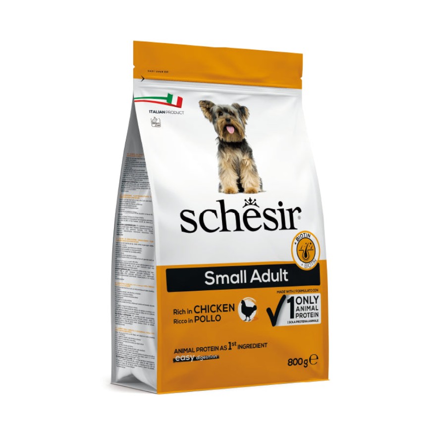 Schesir 狗糧 小型成犬糧 天然雞肉配方 800g (SCH15000)
