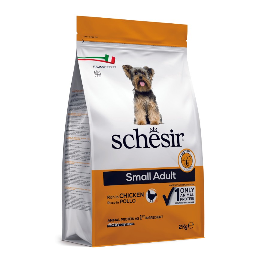 Schesir 狗糧 小型成犬糧 天然雞肉配方 2kg (SCH15010)