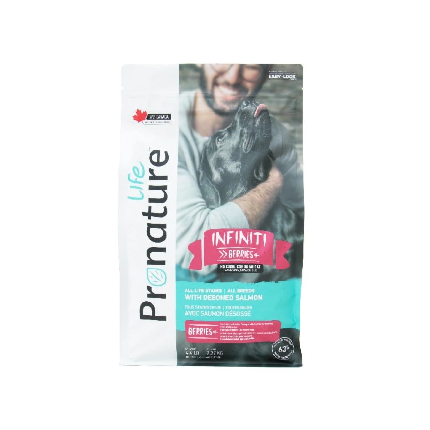 Pronature Life 狗糧 全犬糧 INFINITI草本保健配方 三文魚 2.27kg (LB57722)