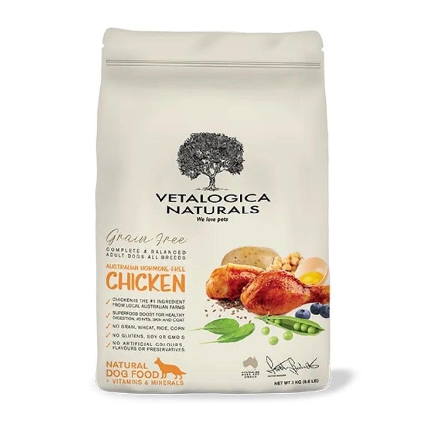 Vetalogica 狗糧 成犬無穀物無激素雞肉配方 3kg (VTG00086)