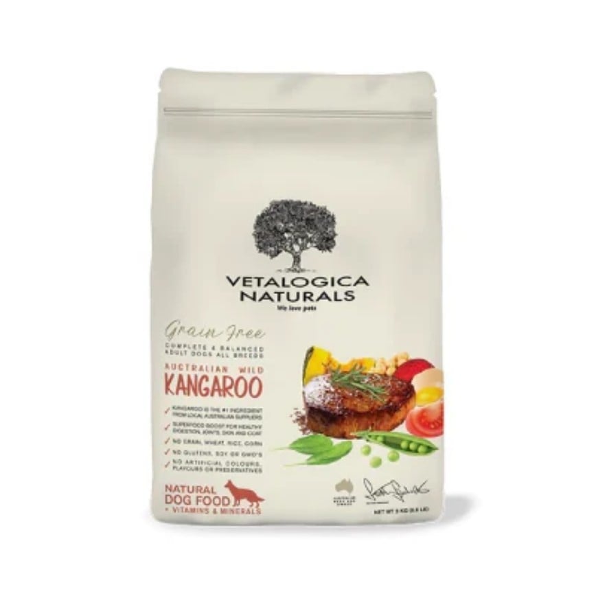 Vetalogica 狗糧 成犬無穀野生袋鼠肉低敏感配方 3kg (VTG000920)