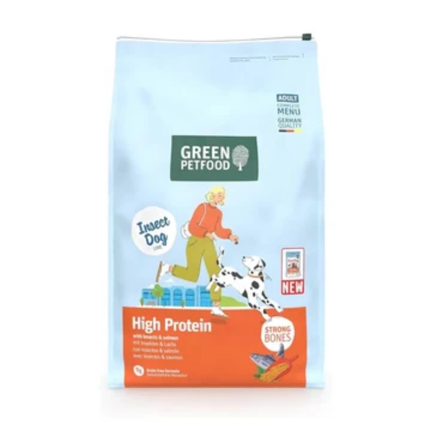 Green Petfood Insect Dog 狗糧 加倍皮膚防敏配方 High Protein 7.5kg (GP4394)