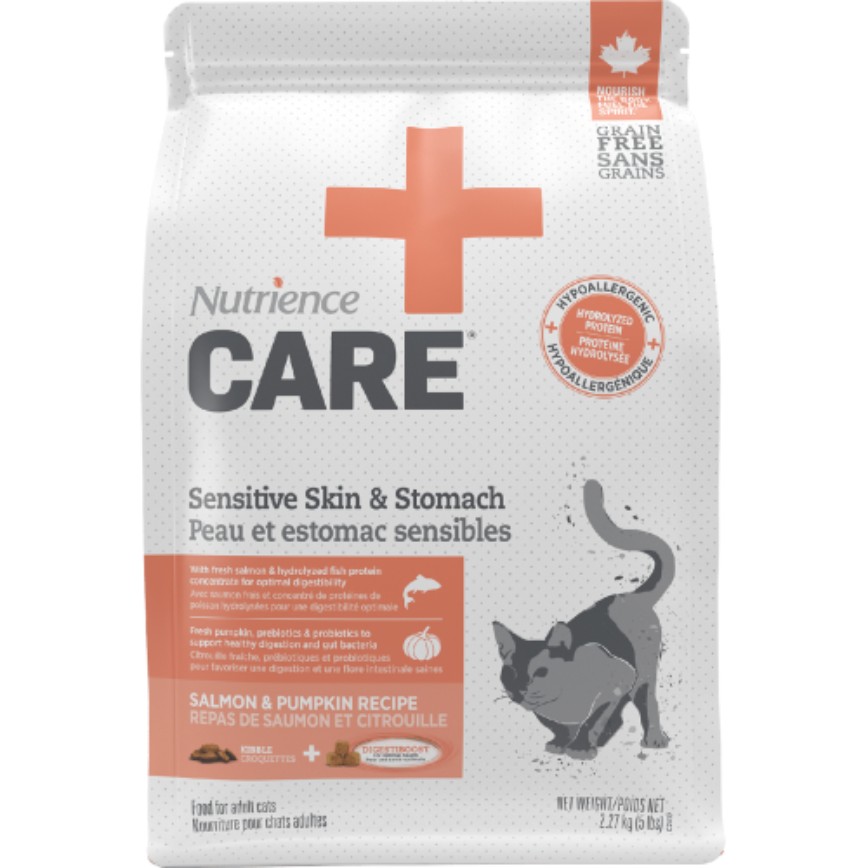 NUTRIENCE CARE 貓糧 過敏皮膚及腸胃配方 5lb (C2407)