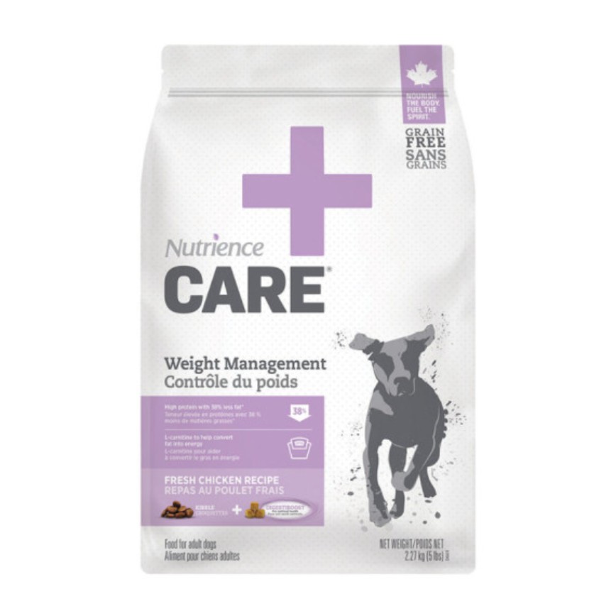 NUTRIENCE CARE 狗糧 體重管理 雞肉味 減肥糧 5lb (D6611)
