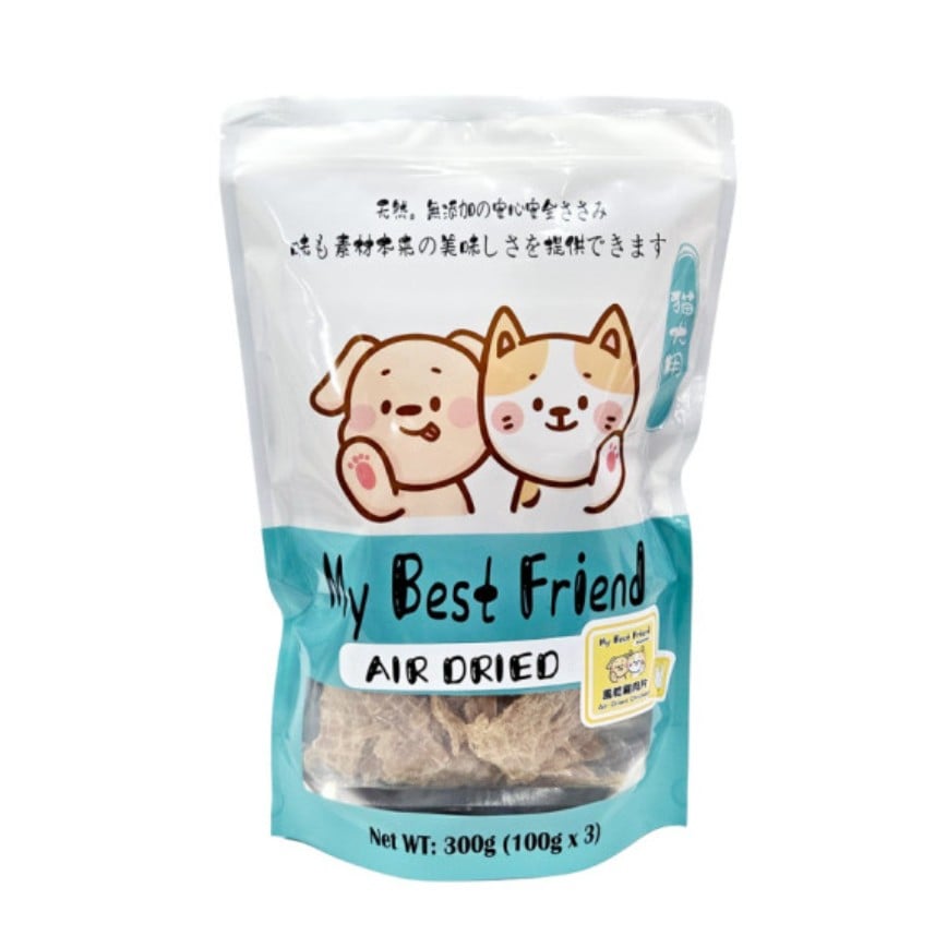 My Best Friend 脫水貓狗小食 風乾雞肉片 300g (MBF-ADC)