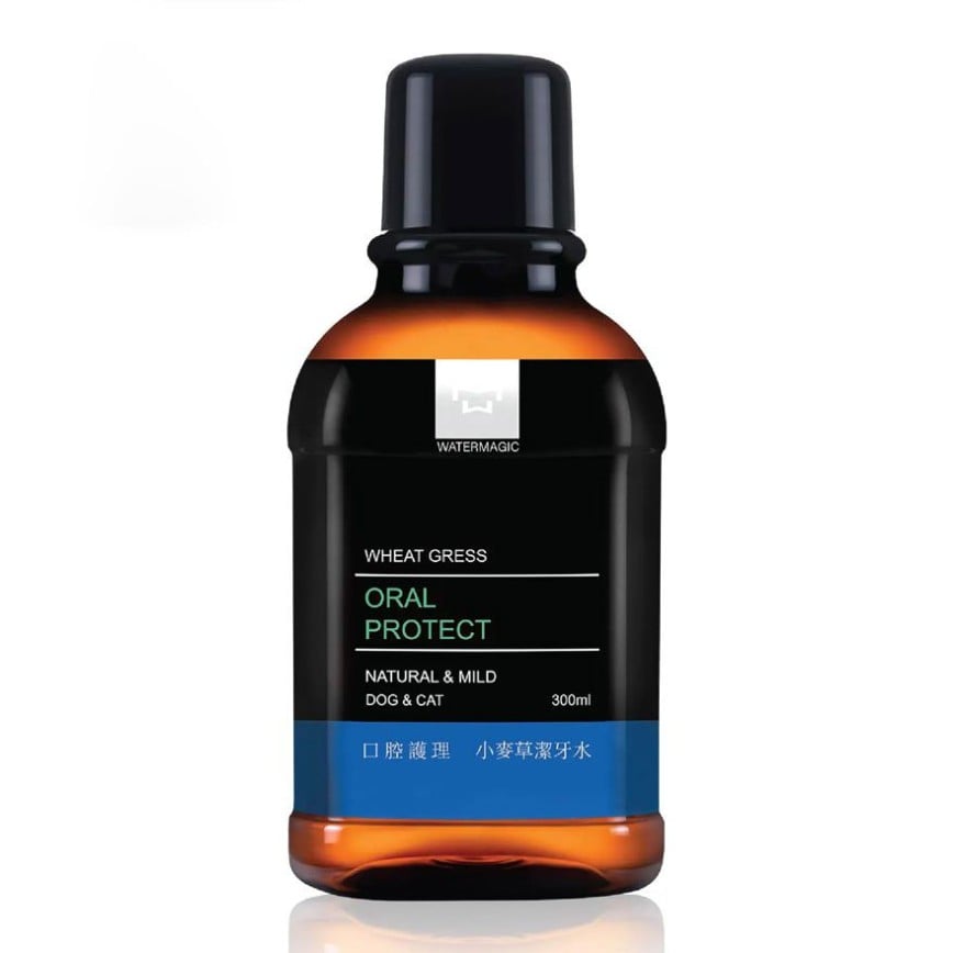 水魔素 貓犬用 口腔護理潔牙水 小麥草 300ml (WMS010) 圖 1
