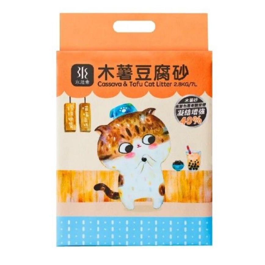 水魔素 木薯豆腐砂 7L/2.8KG (WMT002) 圖 1