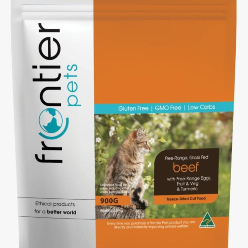 Frontier 凍乾貓糧 低敏原肉 草飼牛 300g (FR_C_B_S)