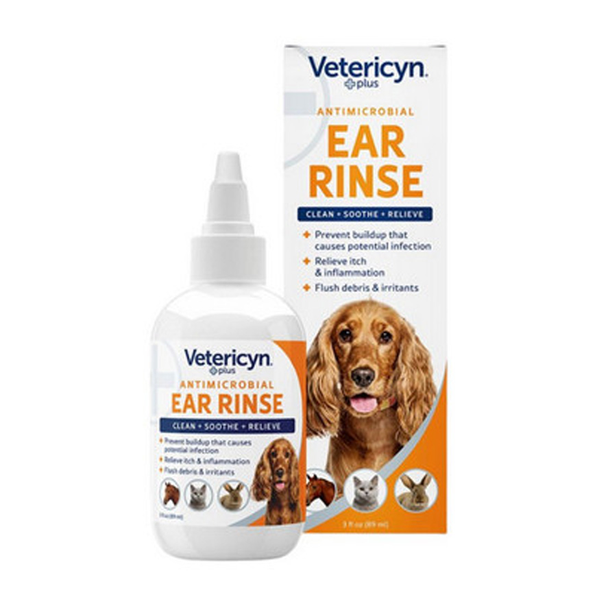 Vetericyn Plus維特 寵物神仙洗耳水 Ear Rinse 3oz (貓犬用) (VC1027) 隨機包裝 圖 2
