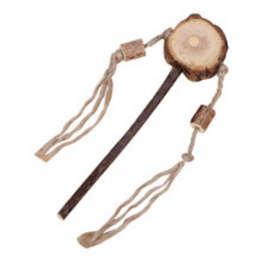 狗玩具 拨浪鼓磨牙棒 (13cm)
