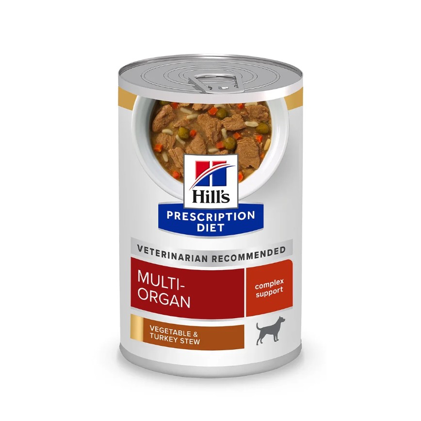 Hills 處方糧 狗罐頭 Multi-Organ 多器官護理配方 火雞燉肉 12.5oz (609655)