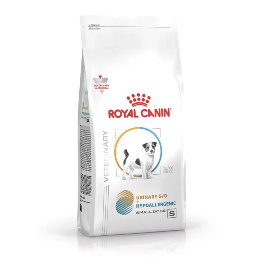 Royal Canin 處方糧 法國皇家狗糧 URINARY S/O+HYPOALLERGENIC 小型成犬泌尿道S/O+低敏處方 1kg (4099300) 圖 1