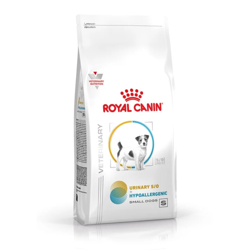 Royal Canin 處方糧 法國皇家狗糧 URINARY S/O+HYPOALLERGENIC 小型成犬泌尿道S/O+低敏處方 3kg (4099800)
