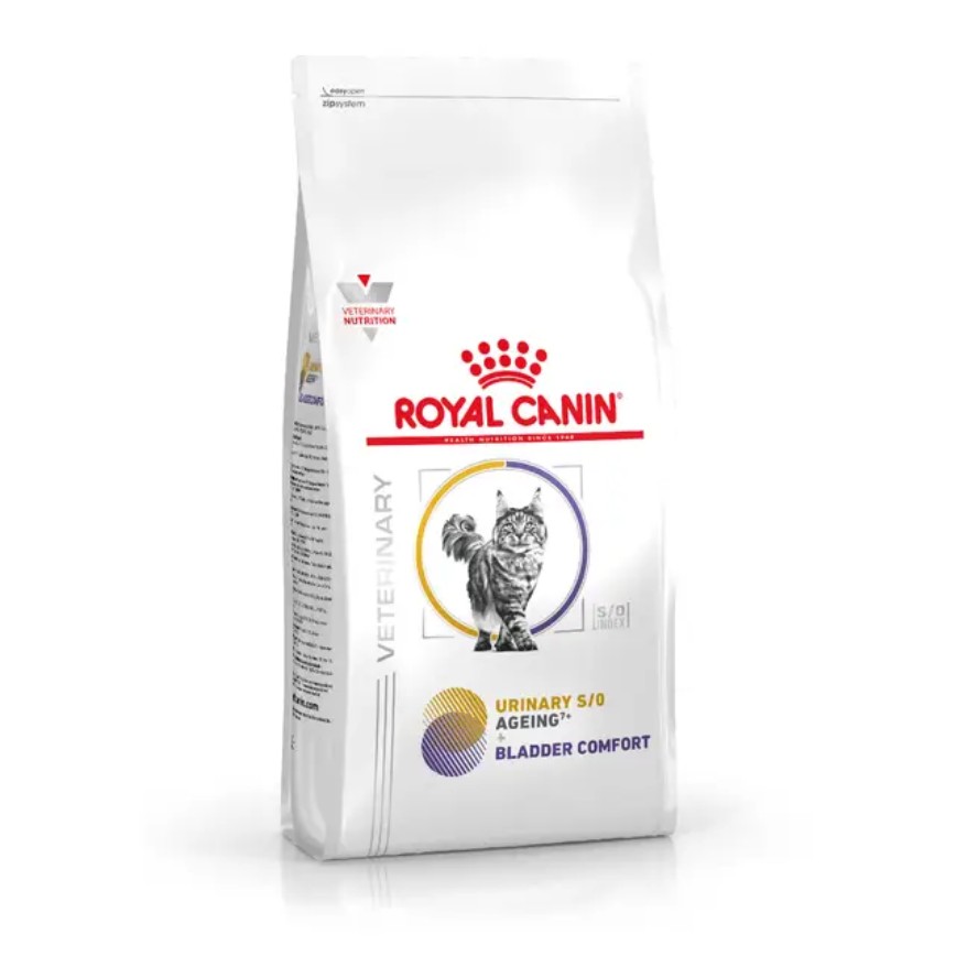 Royal Canin 處方糧 法國皇家貓糧 URINARY S/O+AGEING7++BLADDER COMFORT 老貓7+泌尿道S/O舒緩緊張處方 2kg (4048000)
