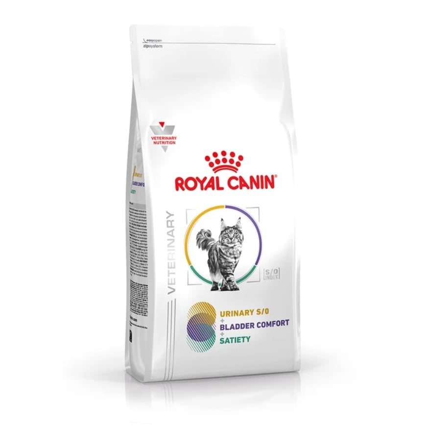 Royal Canin 處方糧 法國皇家貓糧 URINARY S/O+BLADDER COMFORT+SATIETY 成貓泌尿道S/O+膀胱舒緩+飽足感處方 2kg (4099500)