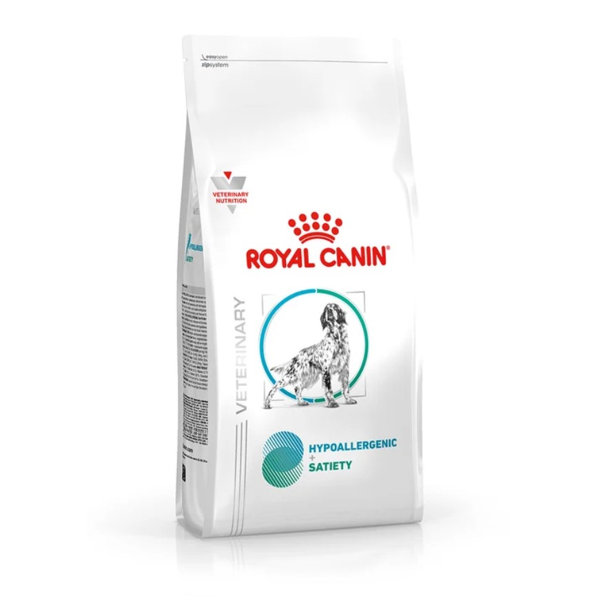 Royal Canin 處方糧 法國皇家狗糧 HYPOALLERGENIC+SATIETY 成犬低敏+飽足感處方 1.5kg (4099100)
